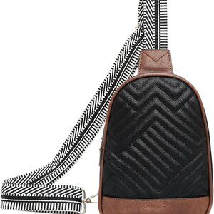 Elegant Small Sling Bag for Women: Adjustable Vegan Leather Anti-Theft Design